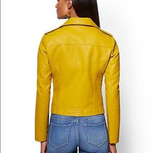 Faux Leather Jacket —NWT